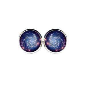 Galaxy Earrings - Nebula, Space